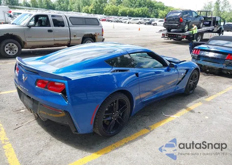 2016 Chevrolet Corvette Stingray Z51 from USA, damaged, VIN 1G1YK2D73G5105010